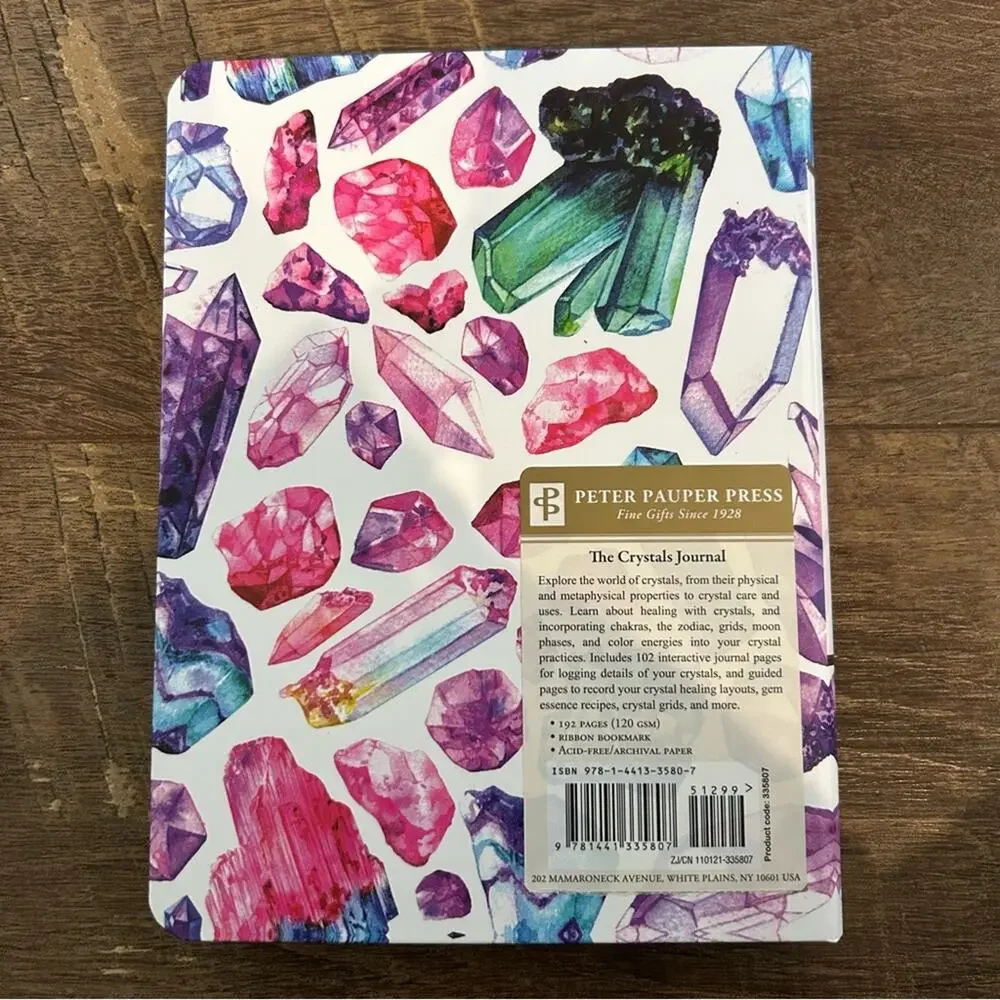 Lot of 2: The Complete Crystal Sourcebook & The Crystals Journal